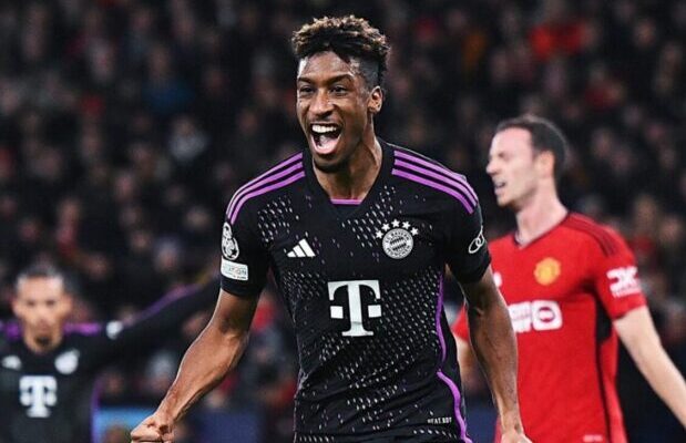 Kingsley Coman at Bayer Munich 